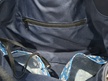 Granatowa torebka bucket bag w kwiaty (5)